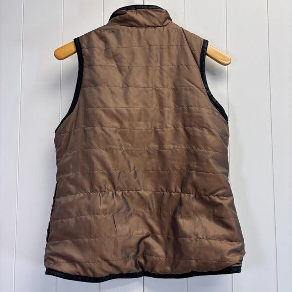 Unbranded Womens Boho Mob Wife Leopard Faux Fur Reversible Vest Size M/L Cozy - Picture 11 of 11